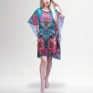 Caftan Sylvan Breeze - Georgette Fabric